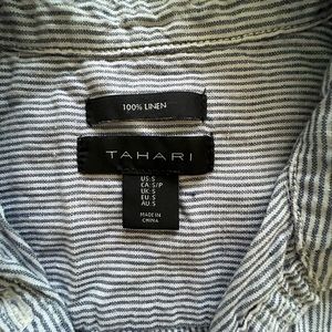 Tahari dress 100% linen condition 9/10